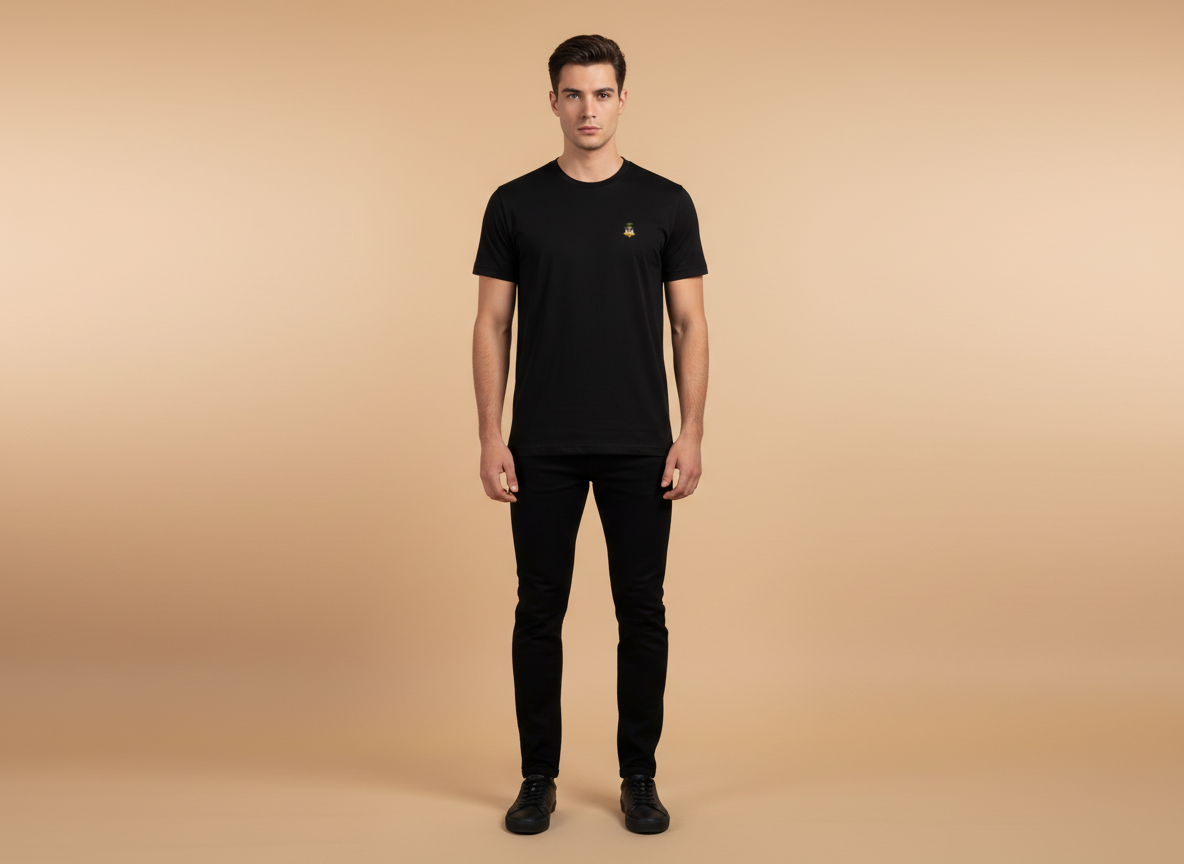Sovereign Black Emblem Tee 3