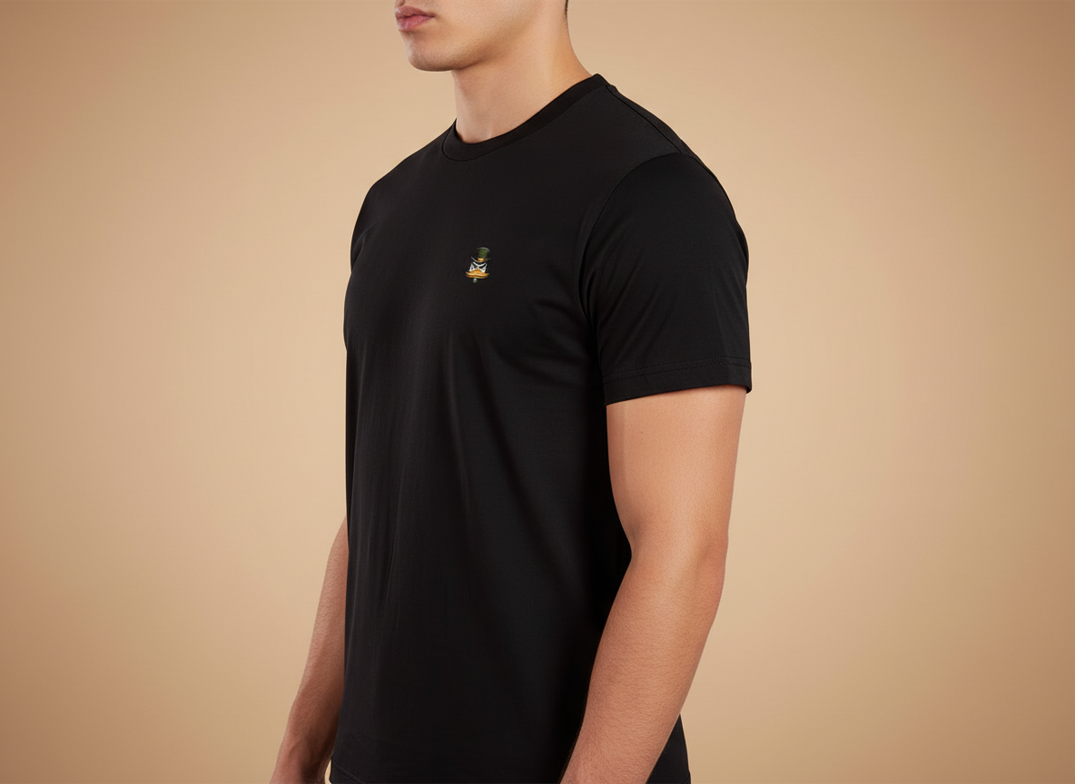 Sovereign Black Emblem Tee 4