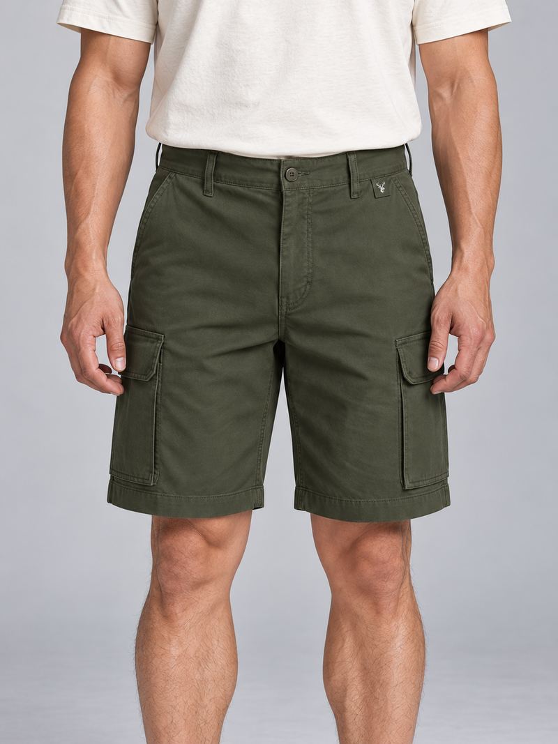 CITY SIGNAL Men's Transit Utility Short — Dark Olive, View 5