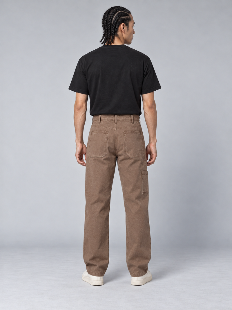 CITY SIGNAL Men's Workshop Carpenter Trouser — Clay, View 2