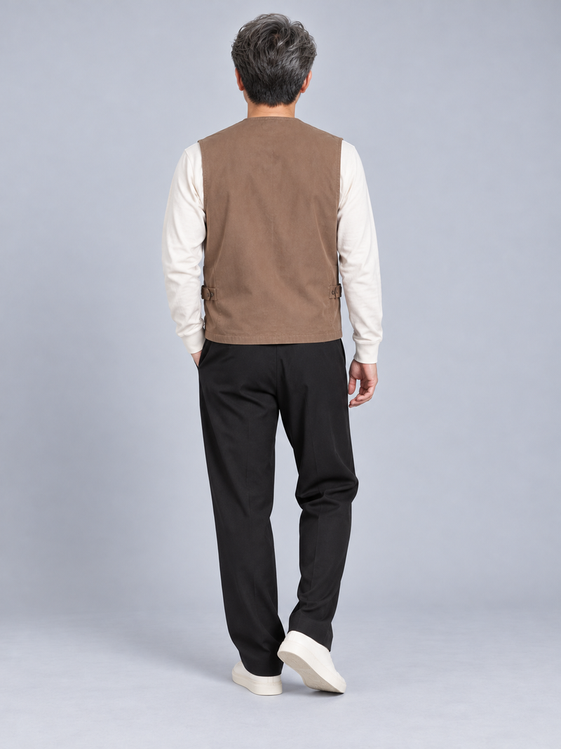 CITY SIGNAL Men's Transit Utility Vest — Clay, View 2