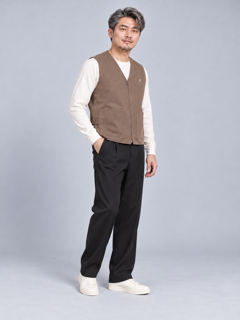CITY SIGNAL Men's Transit Utility Vest — Clay, View 3