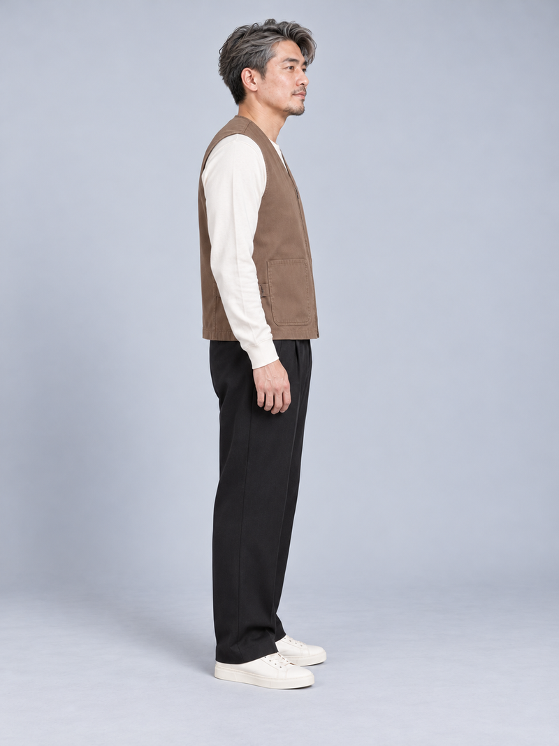 CITY SIGNAL Men's Transit Utility Vest — Clay, View 4