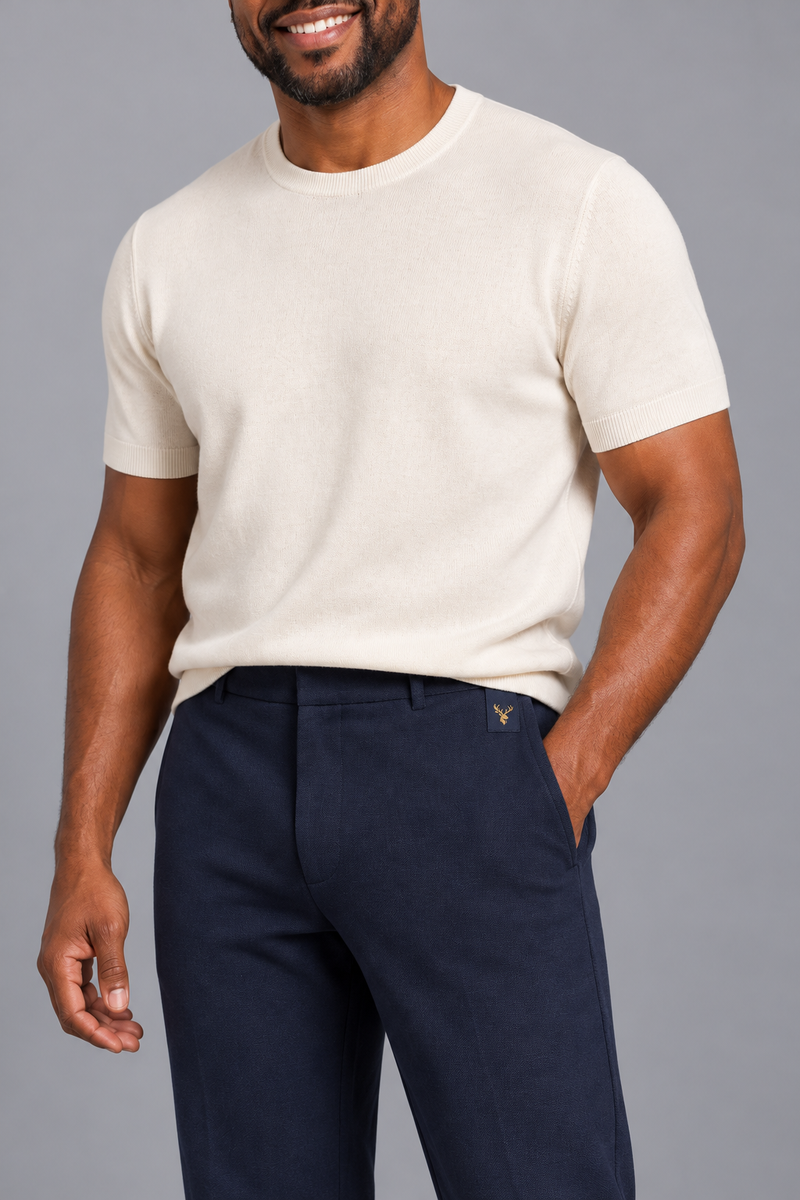 STILL Men's Soft Transit Knit Trouser — Ink Navy, View 5