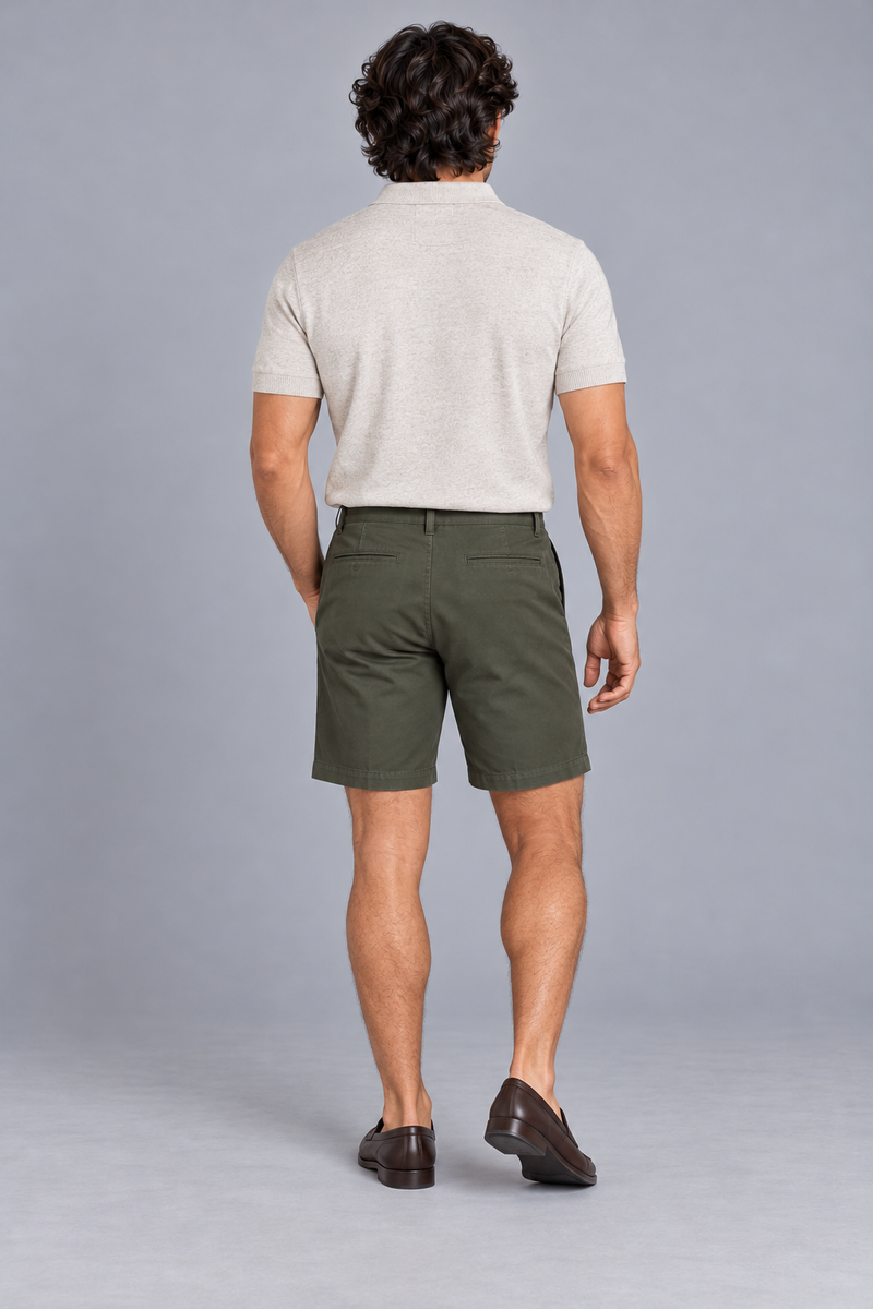 STILL Men's Gallery Tailored Short — Dark Olive, View 2