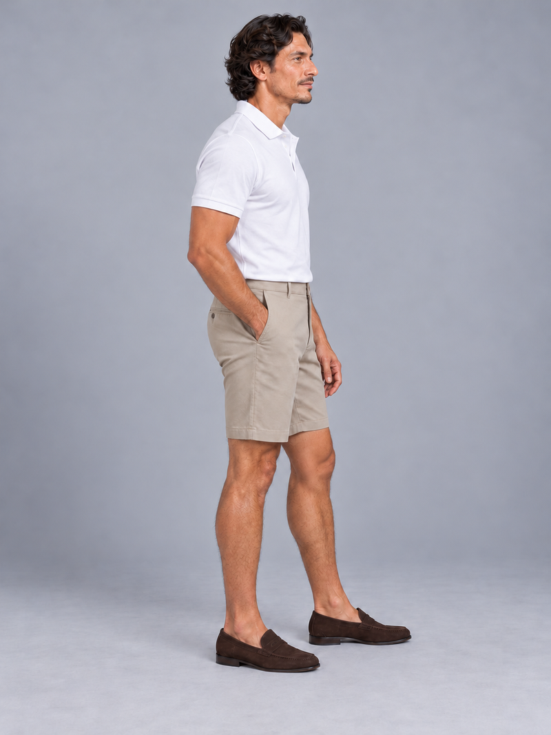 STILL Men's Gallery Tailored Short — Stone, View 4