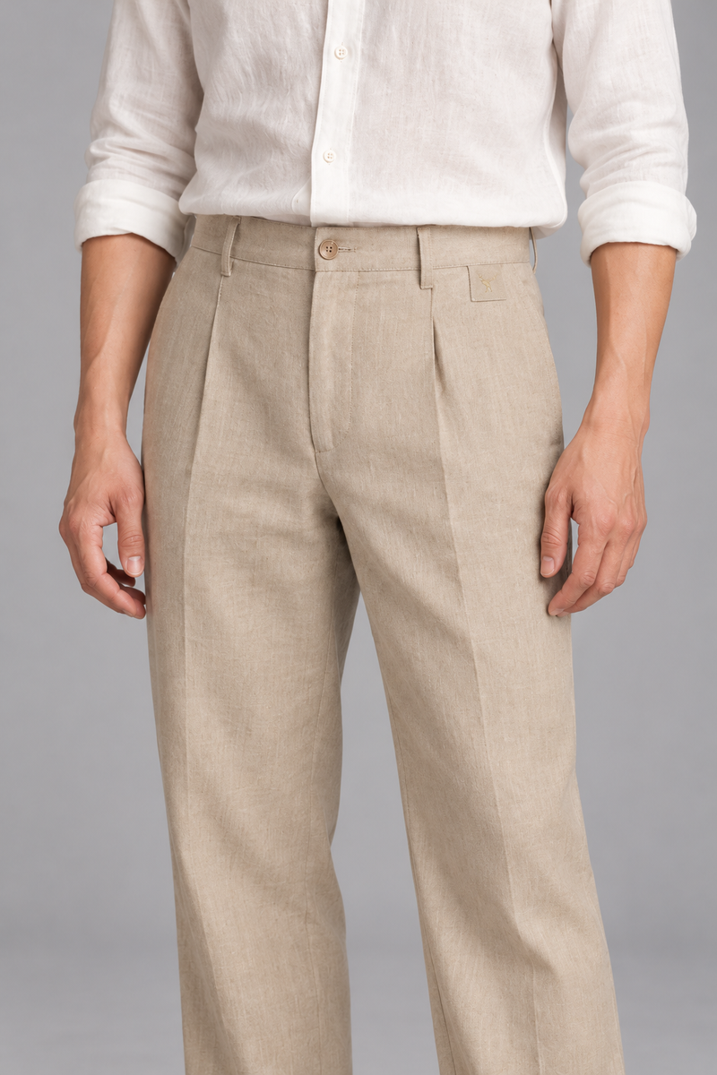 STILL Men's Air Line Trouser — Flax, View 5