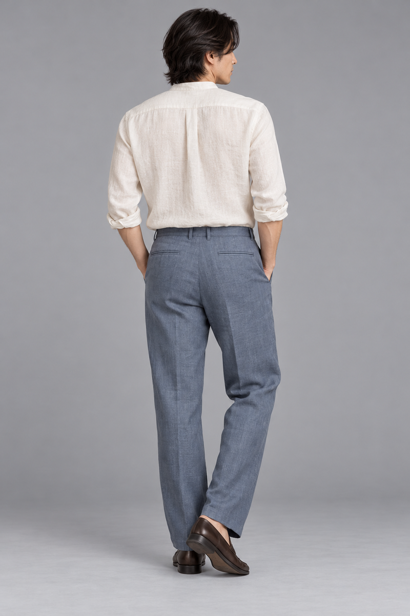 STILL Men's Air Line Trouser — Slate Blue, View 2