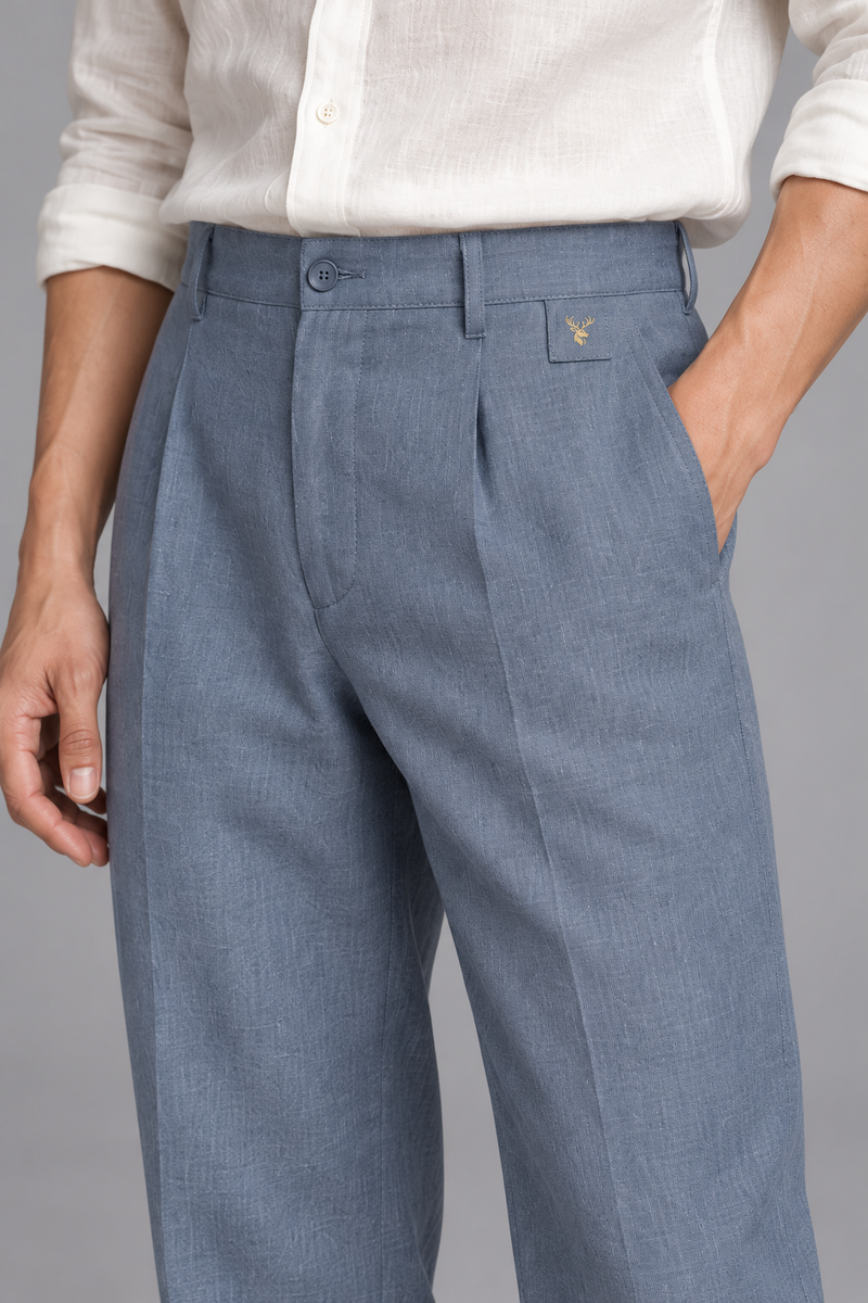 STILL Men's Air Line Trouser — Slate Blue, View 5