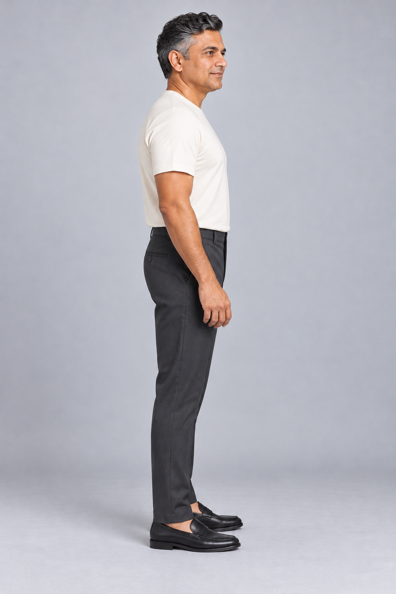 STILL Men's Arc Travel Trouser — Charcoal, View 4