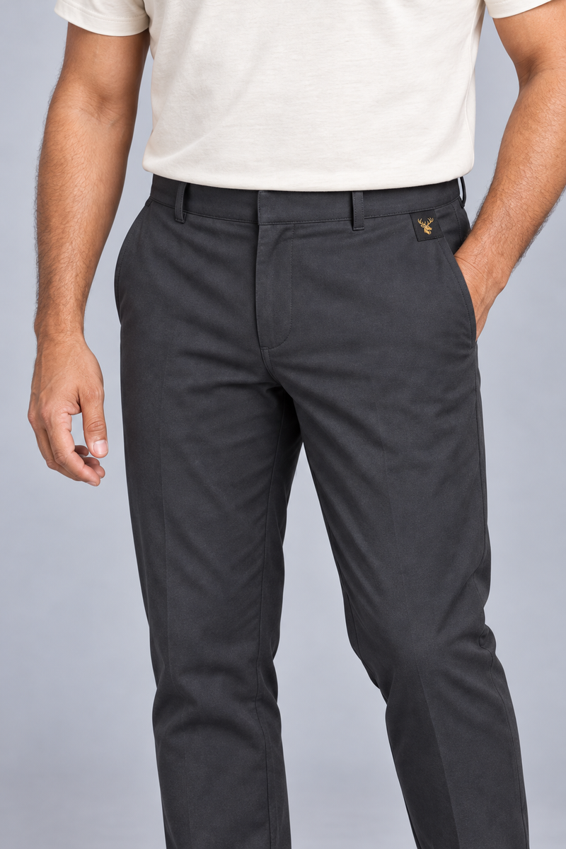 STILL Men's Arc Travel Trouser — Charcoal, View 5