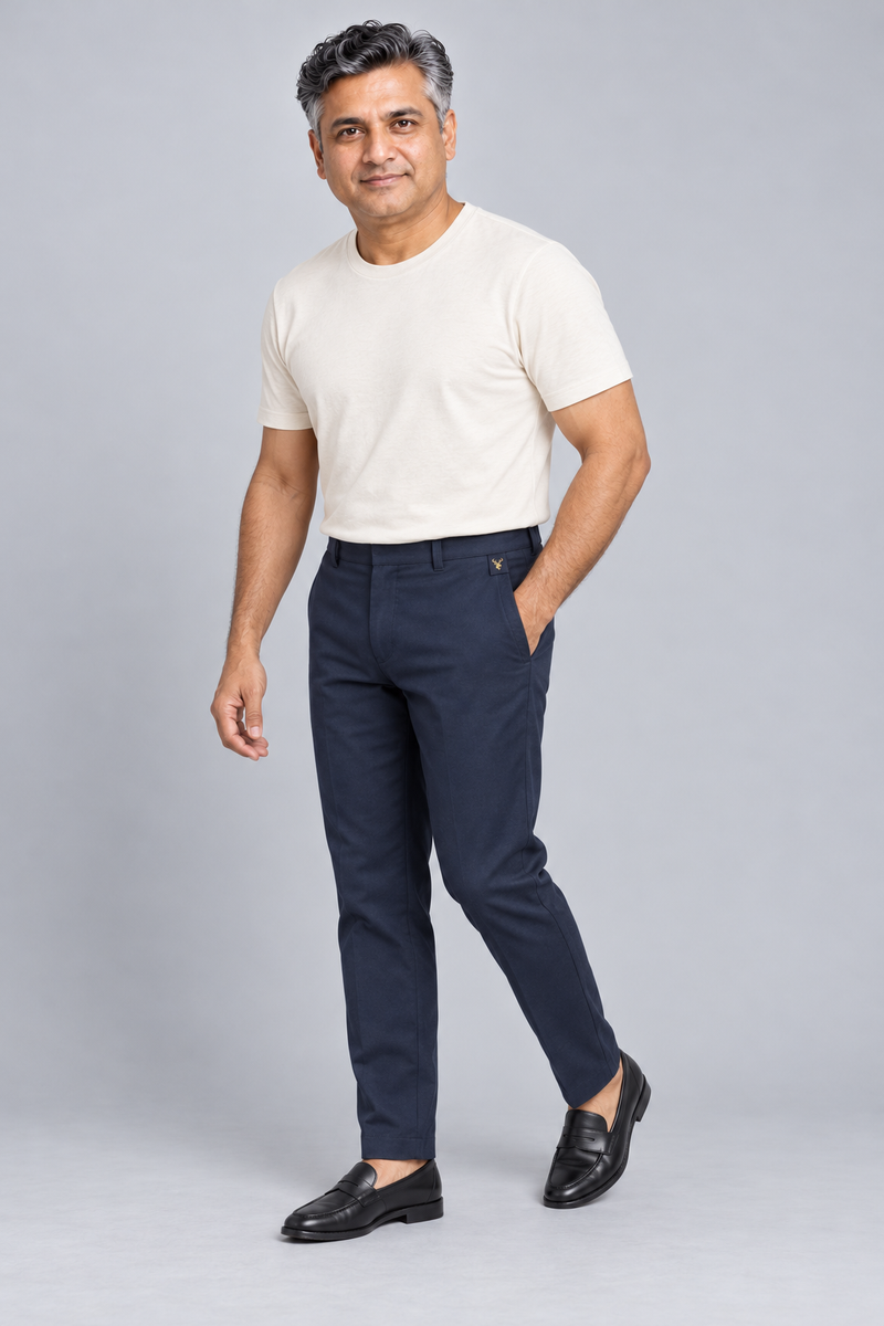 STILL Men's Arc Travel Trouser — Ink Navy, View 3