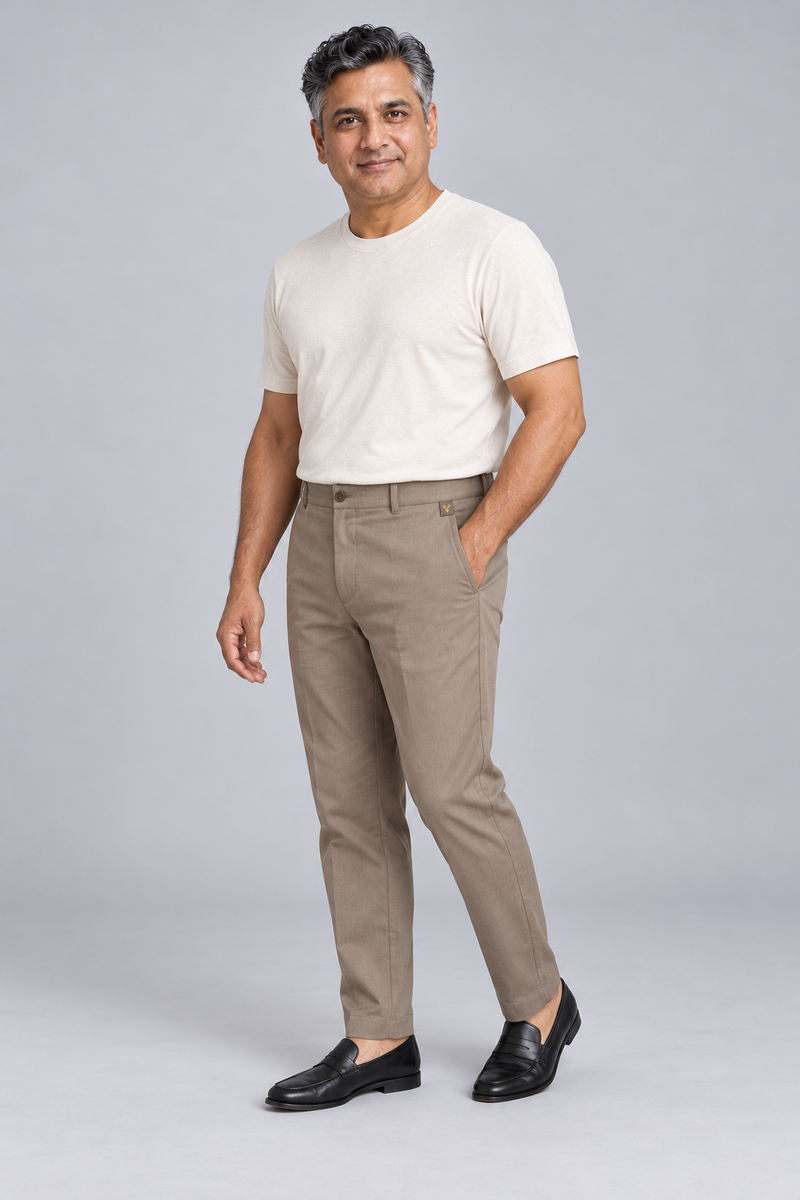 STILL Men's Arc Travel Trouser — Mushroom, View 3