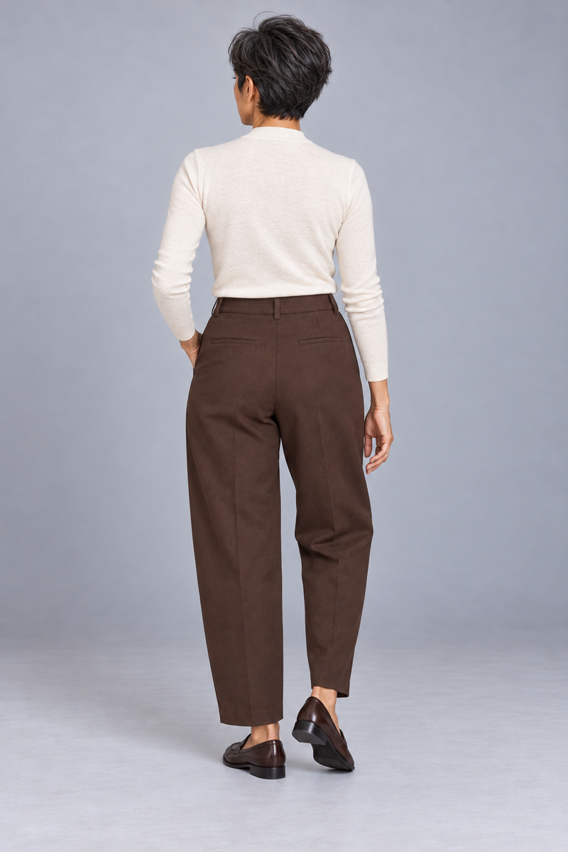 STILL Women's Quiet Arc Trouser — Espresso, View 2