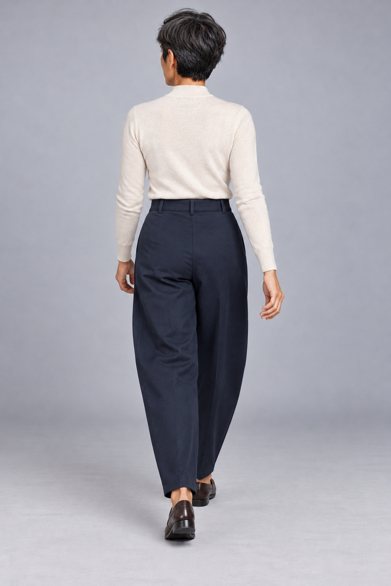 STILL Women's Quiet Arc Trouser — Ink Navy, View 2